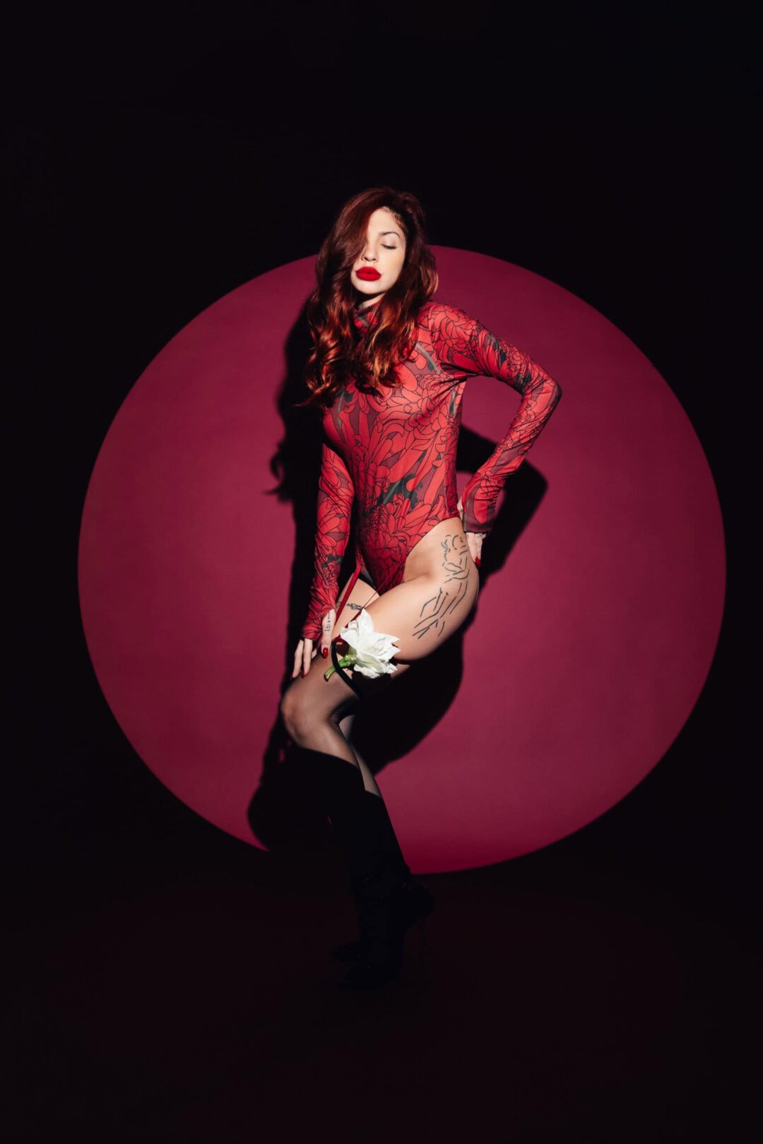 Κορμάκι ζιβάνγκο floral over print .