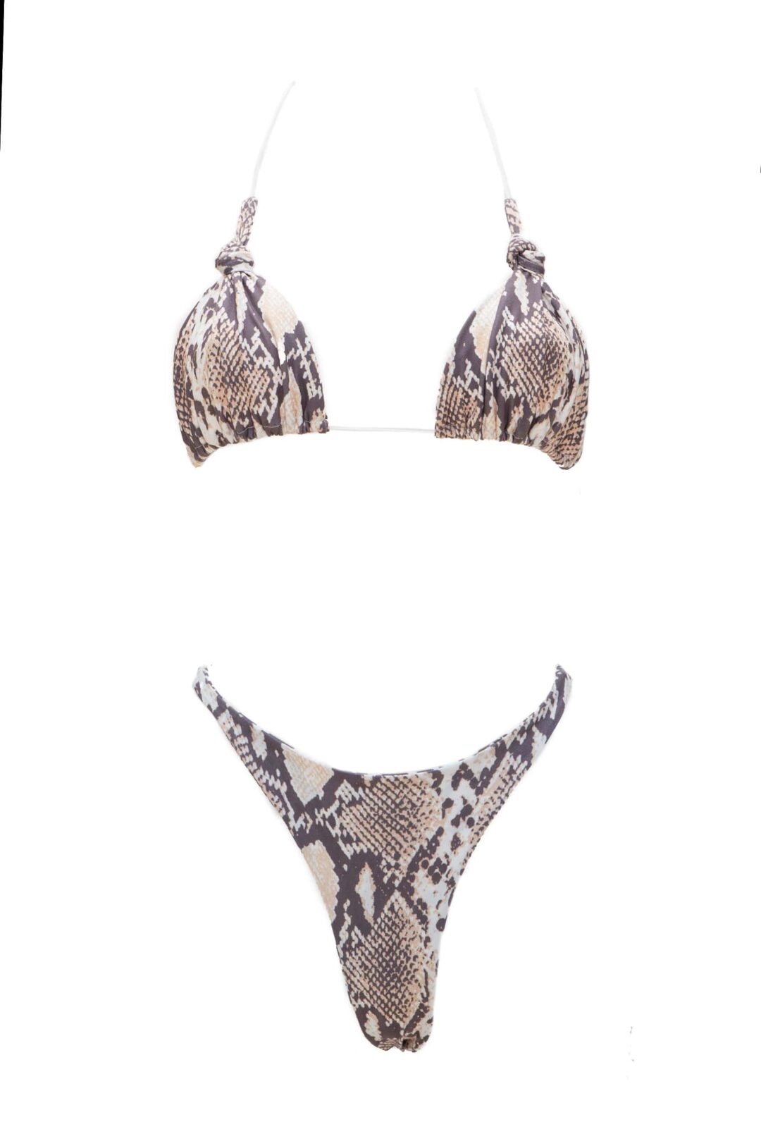 Bikini snake print .