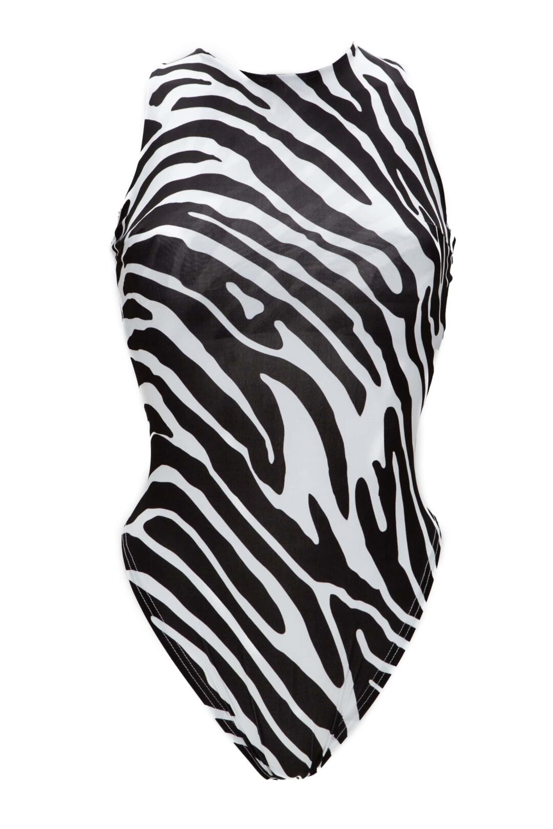 Body ελαστικό zebra print .