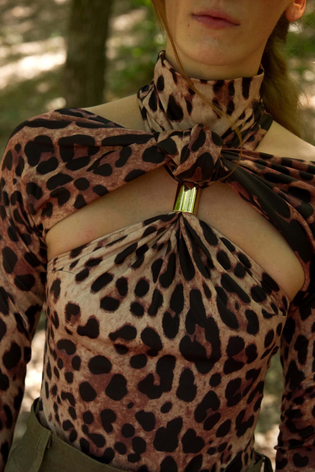 BOLERO LEOPARD PRINT .