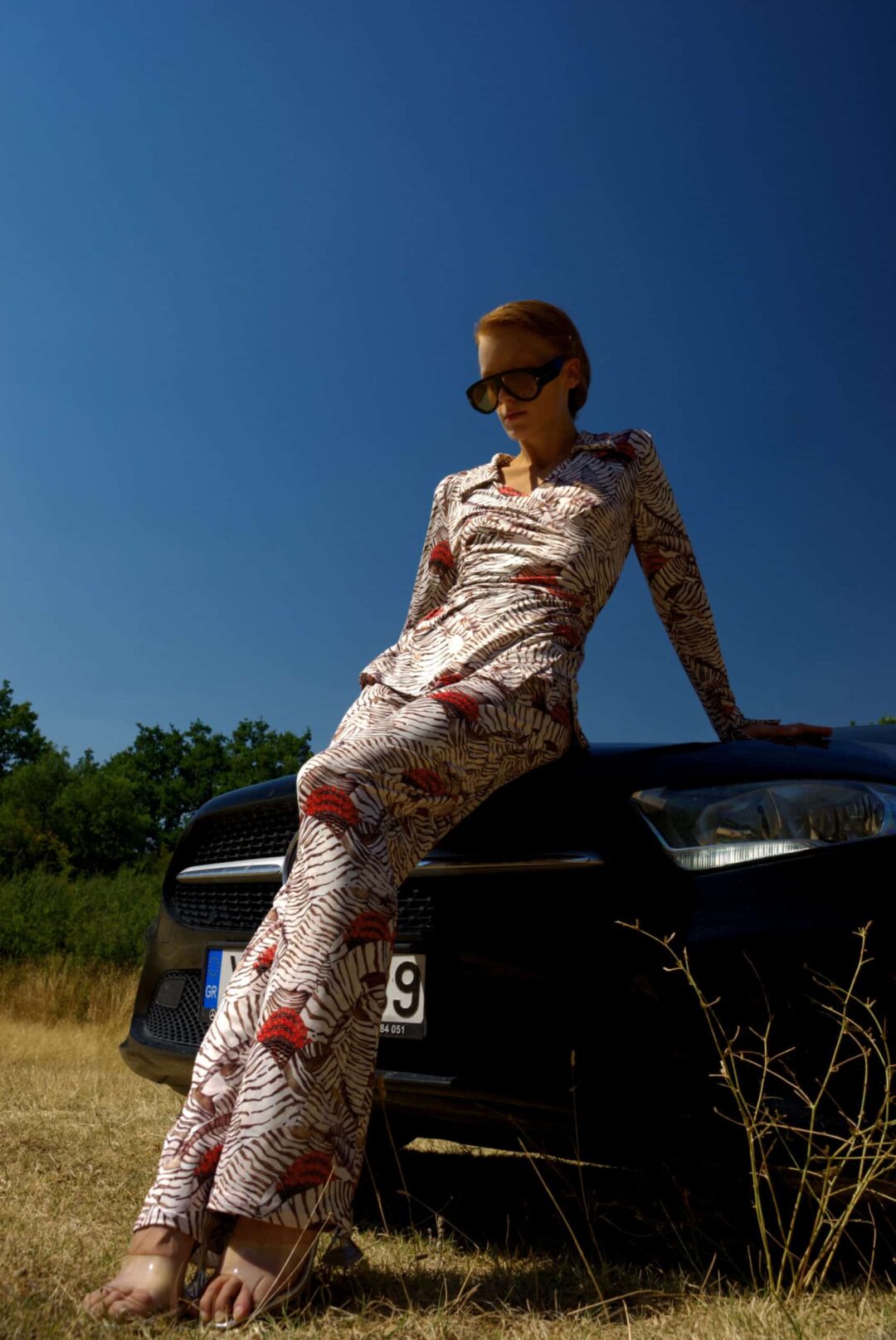 ΠΑΝΤΕΛΟΝΑ ΚΑΜΠΑΝΑ FLORAL PRINT .